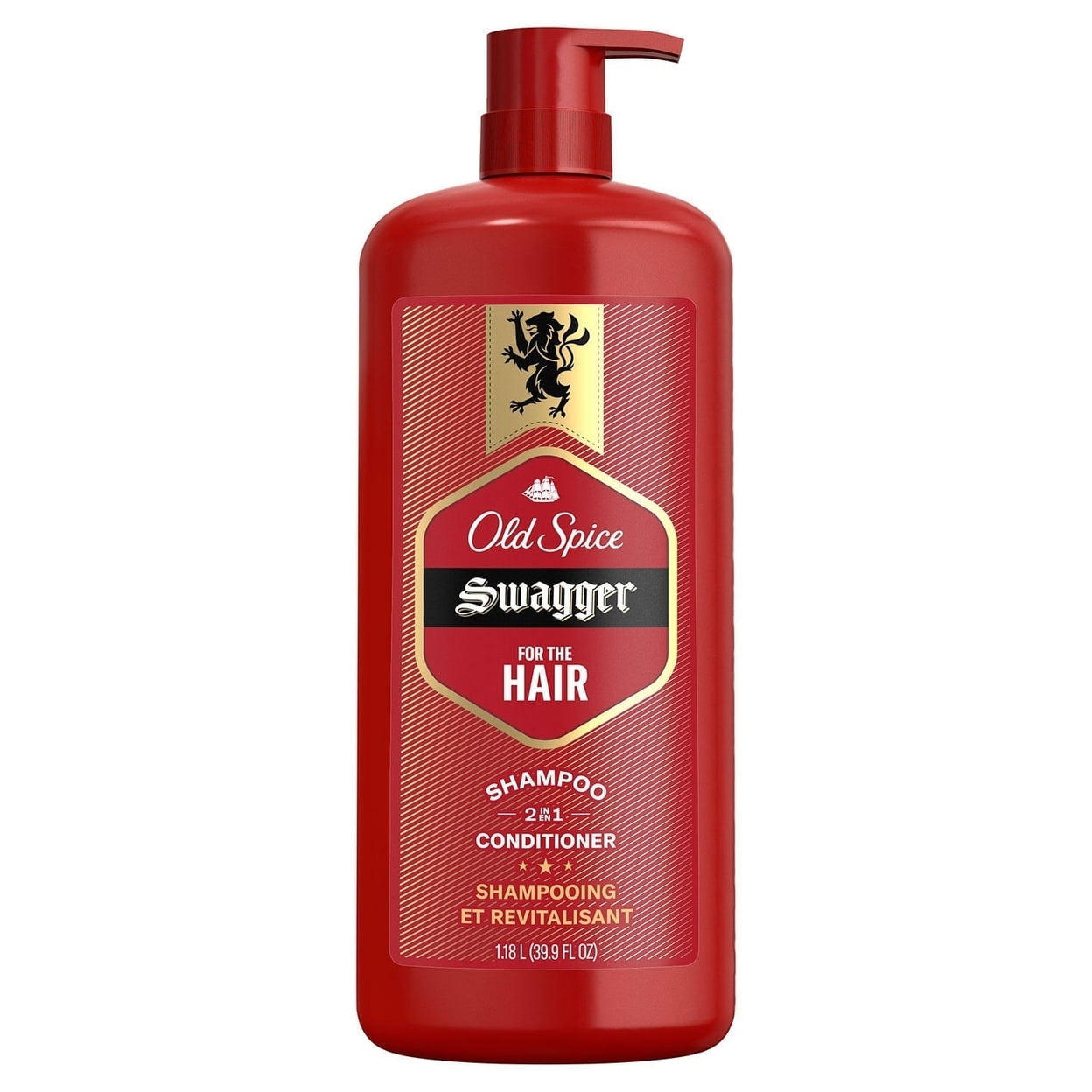 Old Spice Swagger Men's 2-in-1 Shampoo & Conditioner - Cleansing