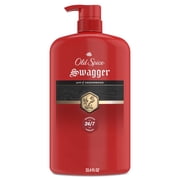 Old Spice Red Collection Body Wash for Men, Swagger Scent, Shower Fresh, Lasting Scent, 33.4 fl oz