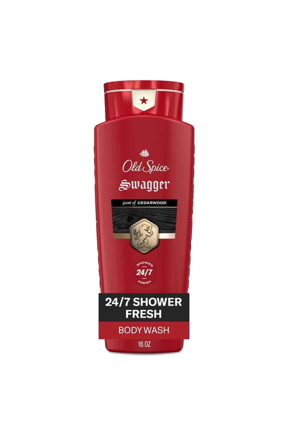 Red Zone Swagger Scent Body Wash for Men, 16 oz