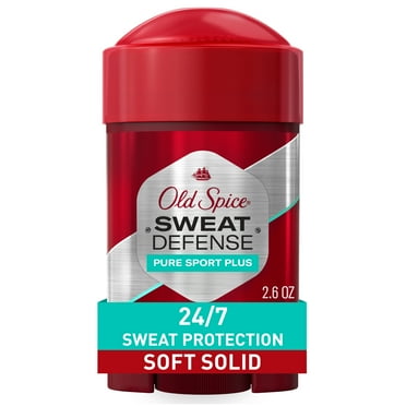 Old Spice Sweat Defense Antiperspirant Deodorant for Men, Pure Sport Plus, 2.6 oz