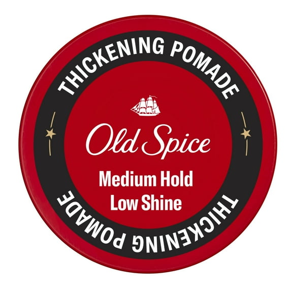 Old Spice Thickening Pomade for Men, Medium Hold with Low Shine, 2.22 oz