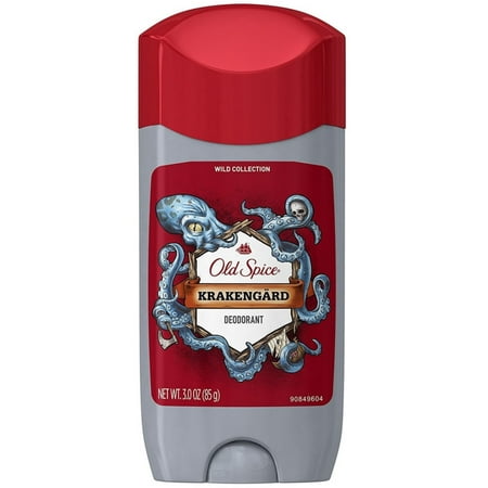 Old Spice Wild Collection Deodorant, Krakengard 3 oz (Pack of 2)