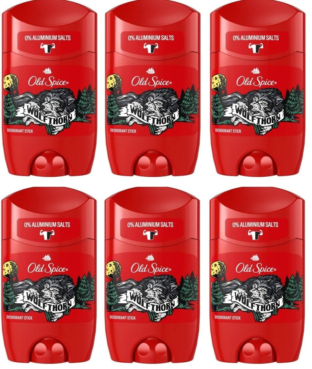 Old Spice Wolfthorn Deodorant Stick 50 ml 6 Pack
