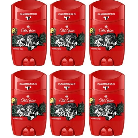 Old Spice Wolfthorn Deodorant Stick 50 ml 6 Pack