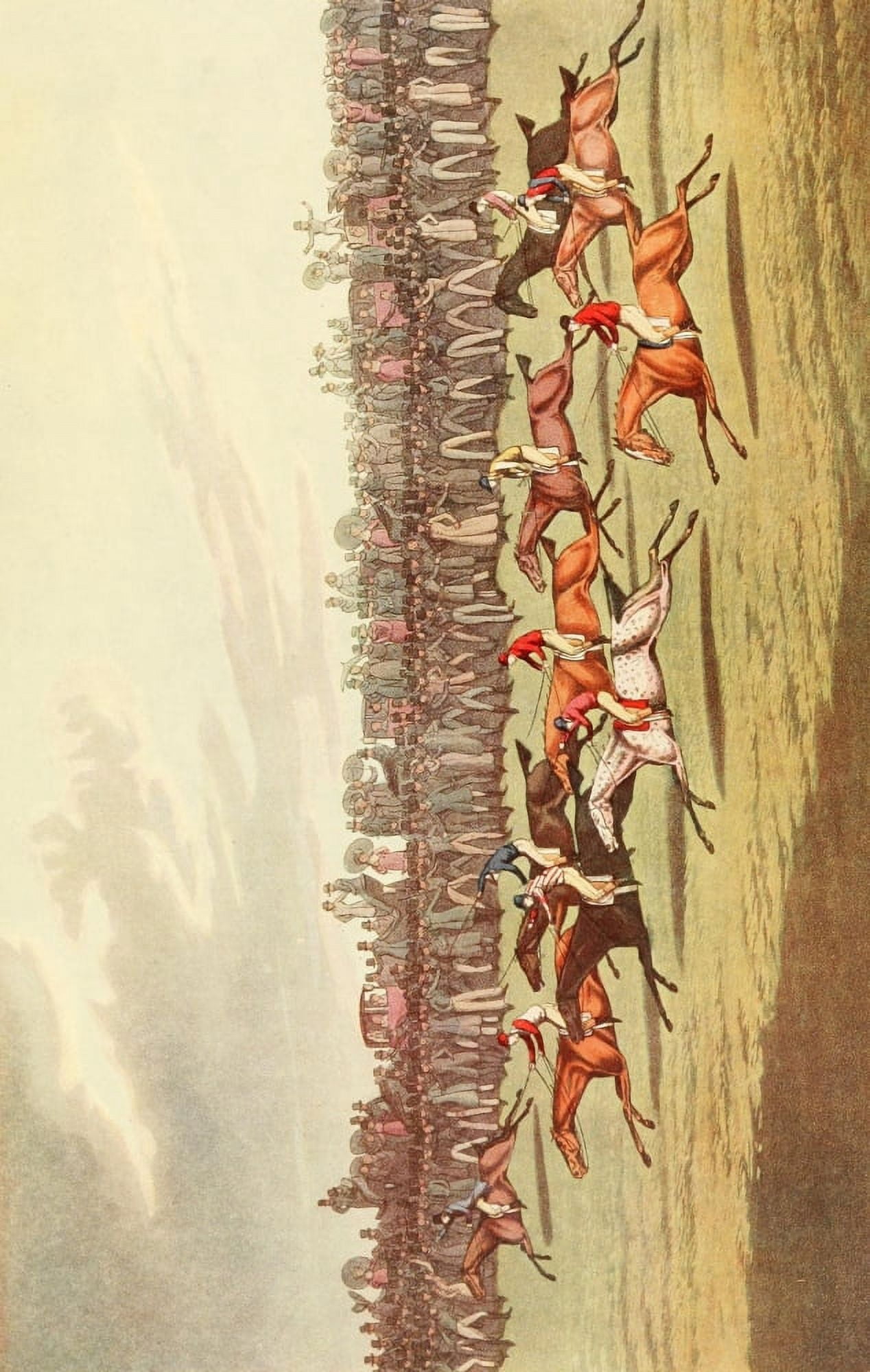 Old Sporting Prints 1908 Racing Canvas Art - Henry Alken (18 x 24)
