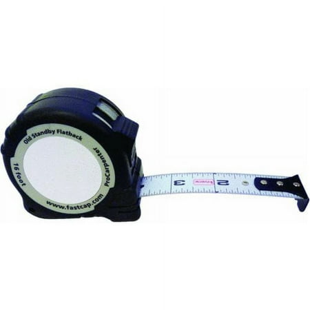 Old Standby Tape Measure Flat Back 1" Wide 16' Long,