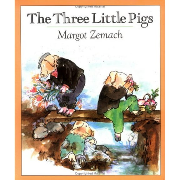 Pre-Owned The Three Little Pigs: An Old Story (Sunburst Book) (Paperback) 0374477175 9780374477172