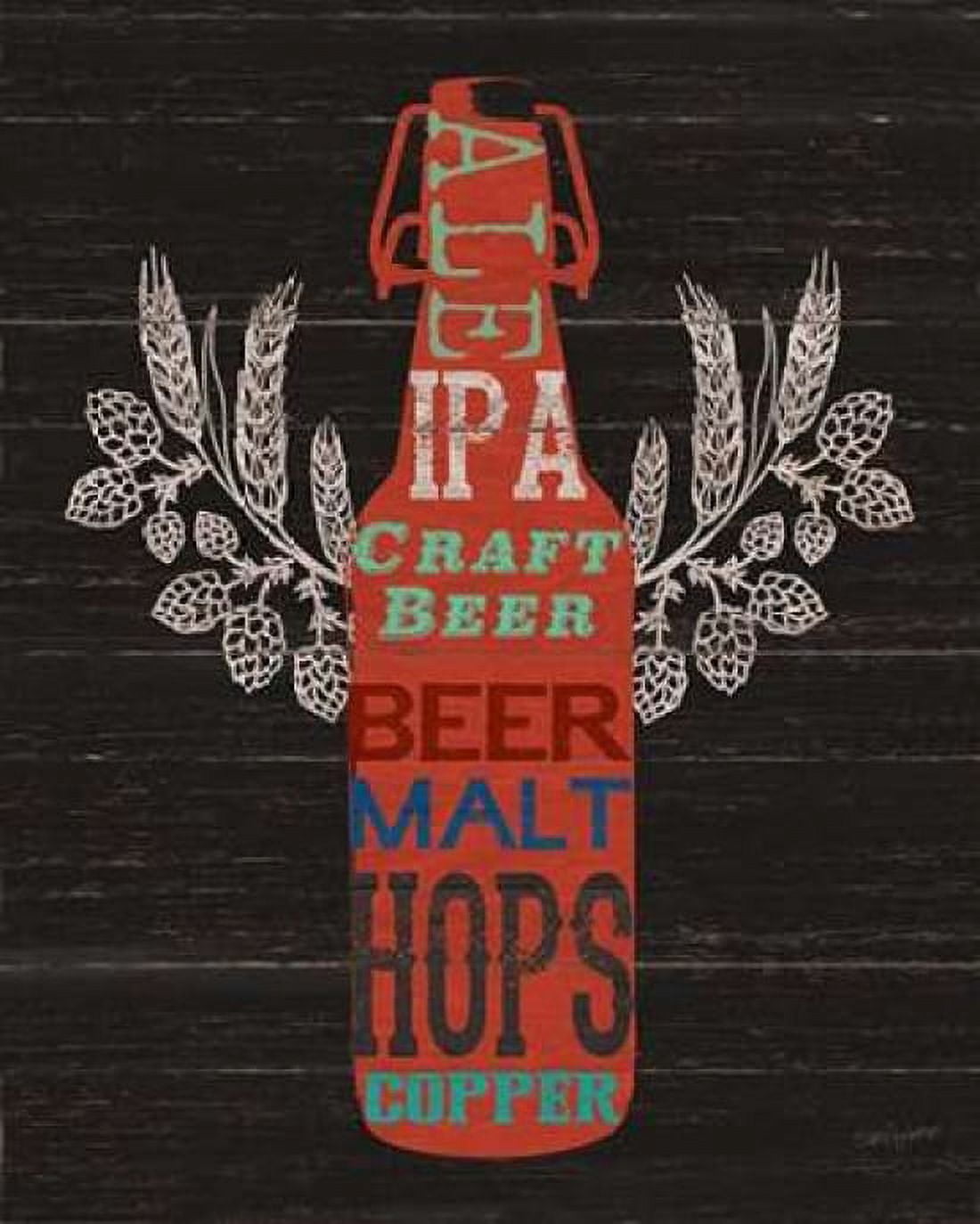 Old Style Ale Bottle Canvas Art - Sam Appleman (20 x 24)