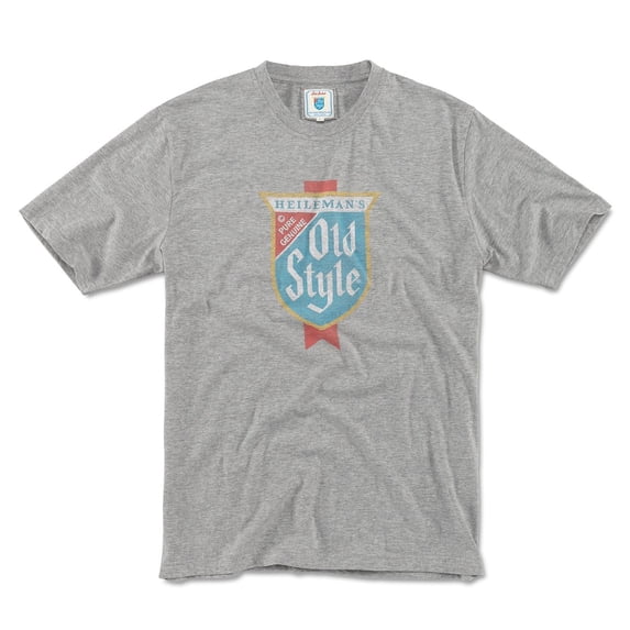 Old Style Crest Classic Logo T-Shirt-Large
