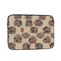 Old Style Flower Laptop Sleeve Bag Compatible With MacBook Air / Pro iPad MateBook Tablet Surface HP Lenovo Dell ASUS Acer Laptop Computer Protective Size: 10 inch