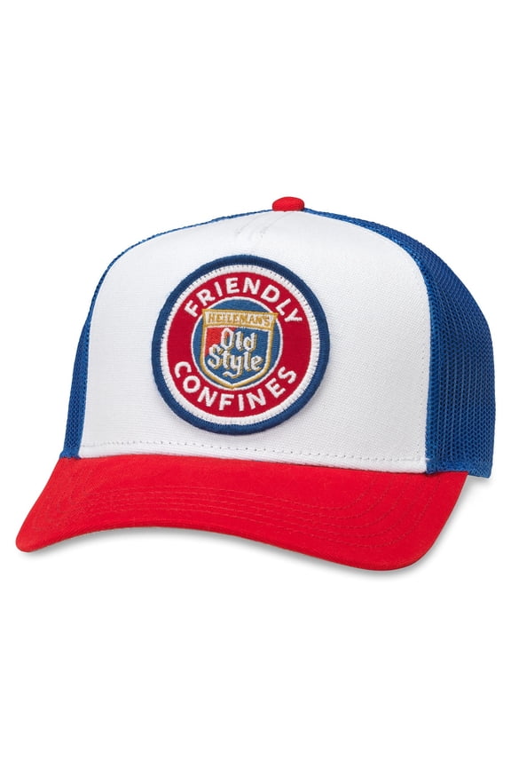Hat: Red/White/Blue Snapback Trucker Hat | Beer Brands