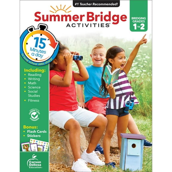 Old Summer Bridge Activities Workbook (160 pages) Grade 1-2
