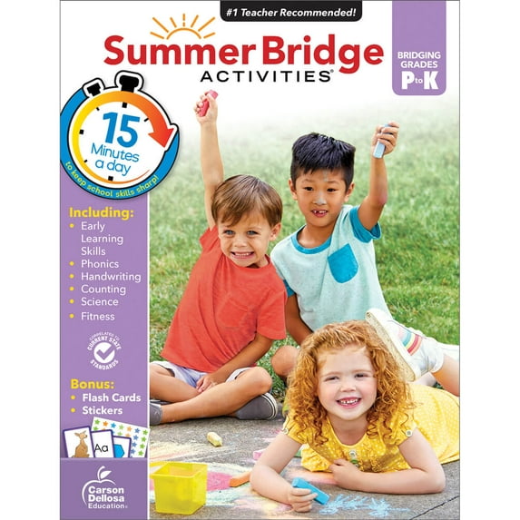 Old Summer Bridge Activities Workbook (160 pages) Grade PK-K