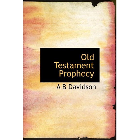 Old Testament Prophecy (Hardcover)