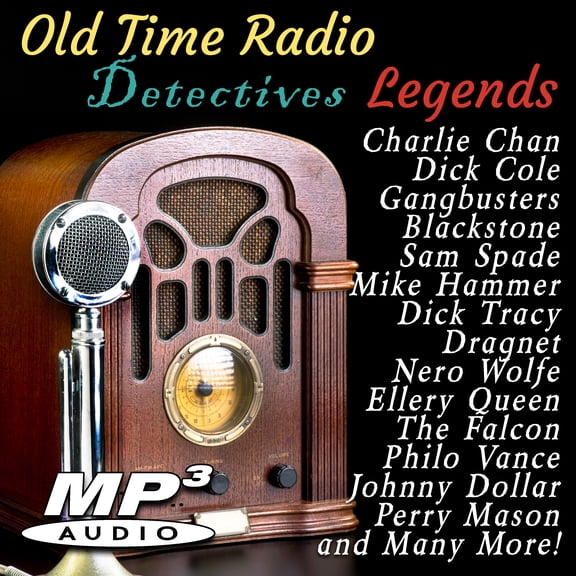 Old Time Radio Detectives Legends on USB Flash Drive _ Over 4,800 Shows