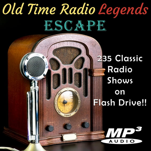 Old Time Radio Escape 235 Shows On USB Flash Drive