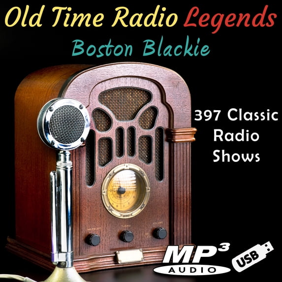 Old Time Radio Legends Boston Blackie on USB Flash Drive