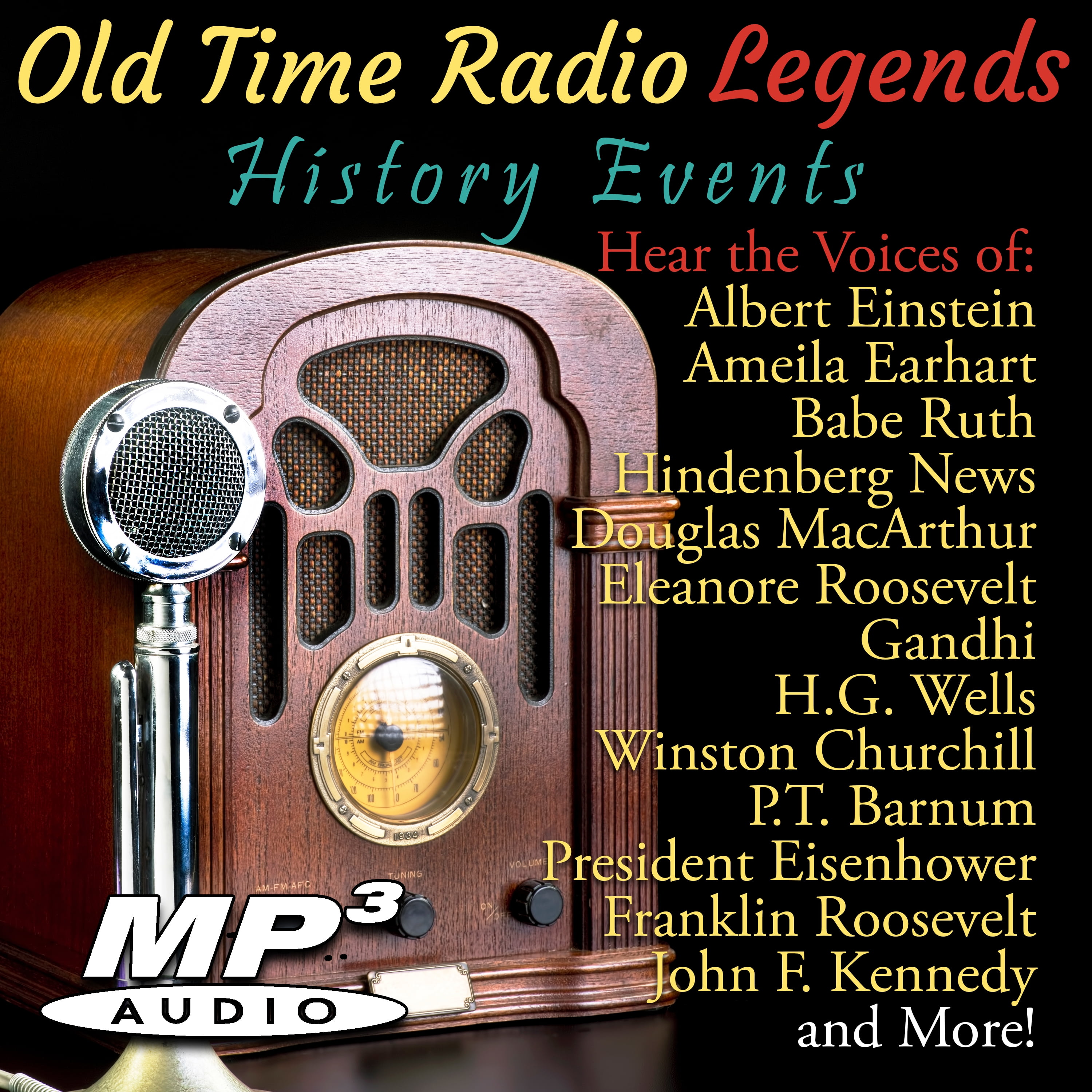 Old Time Radio Legends History Events on USB Flash Drive Over 4,000 Shows!