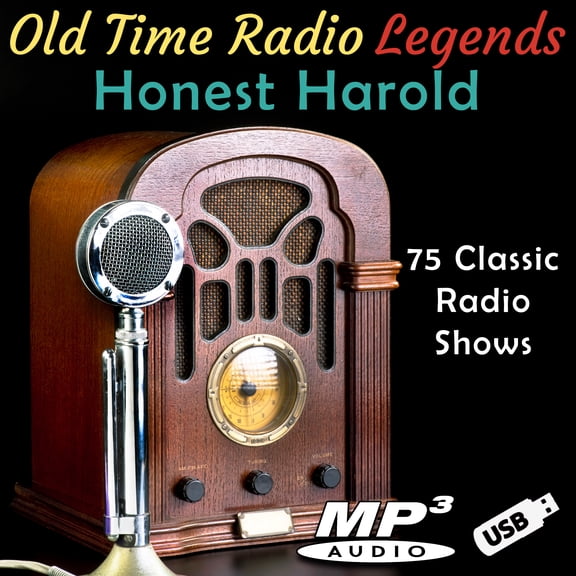Old Time Radio Legends Honest Harold on USB Flash Drive