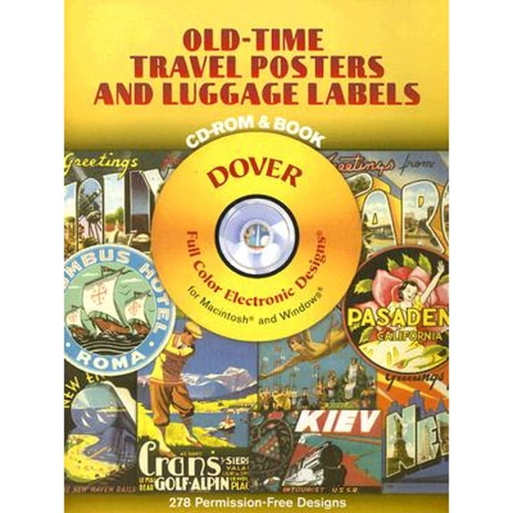 Pre-Owned Old-time Travel Posters And Luggage Labels