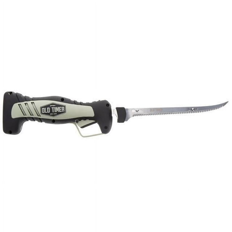 Old Timer #1140756 Lithium Ion Fillet Knife Rechargeable 8 Stainless Steel  Blade - Ships same day before 2pm PST. 