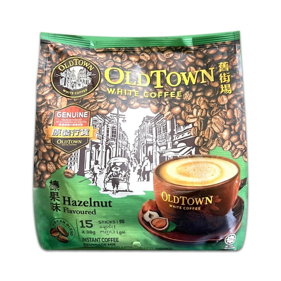 Old Town 3 In 1 Premix White Coffee Hazelnut
