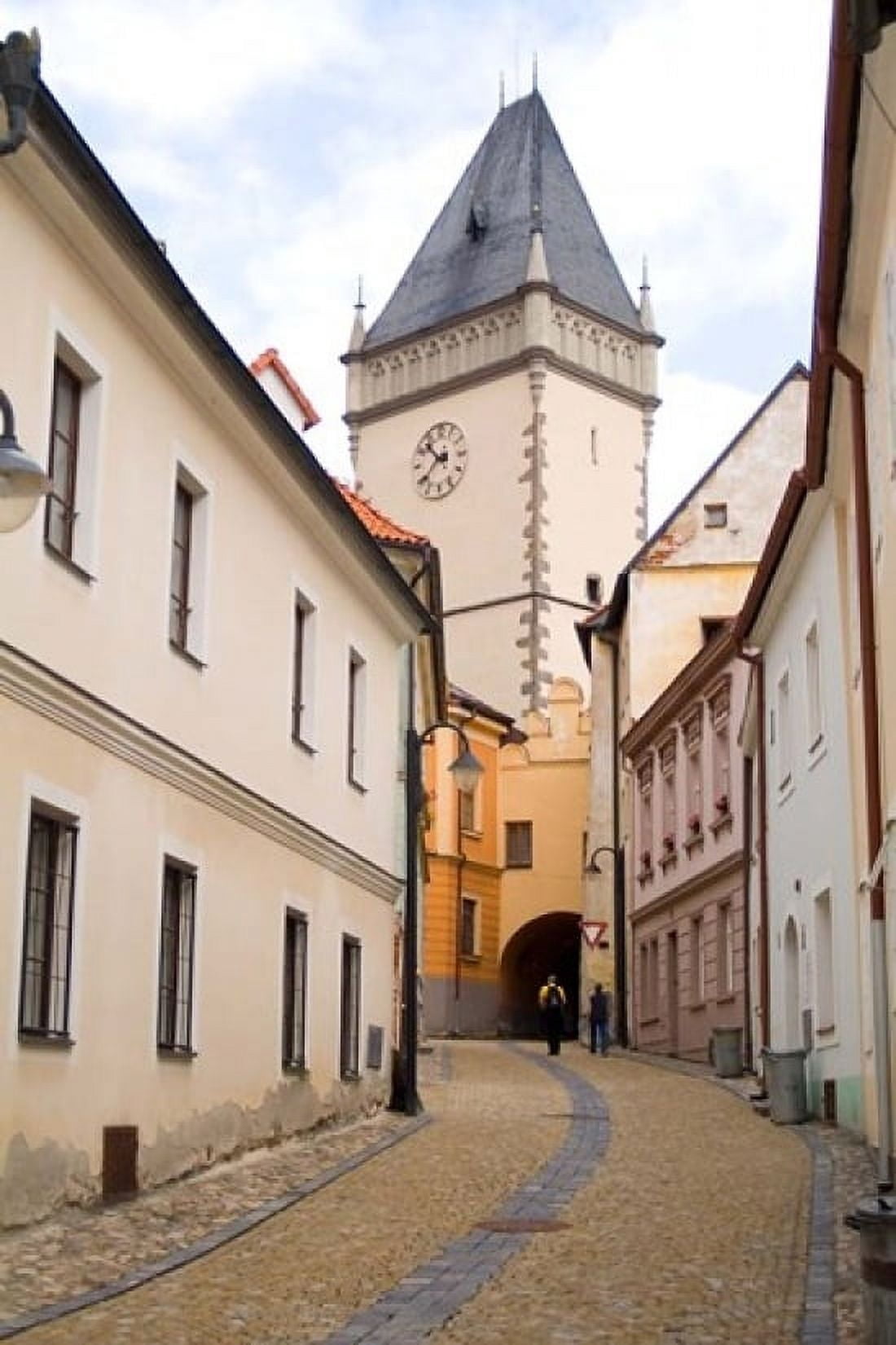Old Town Buildings in Tabor Czech Republic Canvas Art - Bill Bachmann DanitaDelimont (24 x 36)