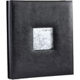 thumbnail image 1 of Old Town Large Photo Albums, Holds 400 4x6 Photos (Leather, Black), 1 of 3