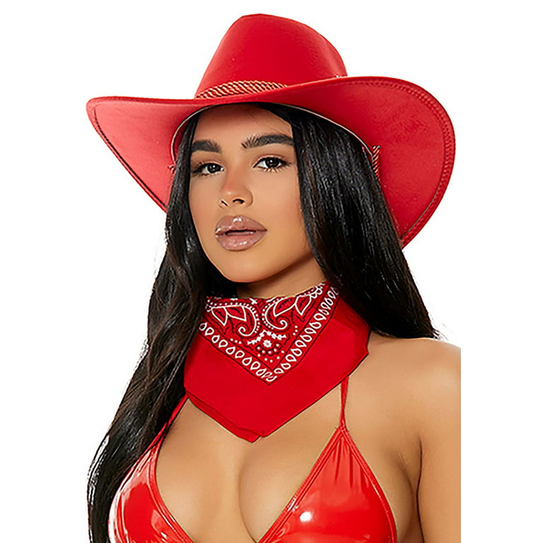 Old Town Red Cowboy Hat 