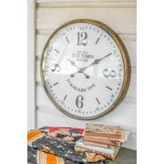 Old Town Station Clock, One Size, Multicolored