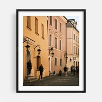 Old Town Streets, Lublin 03 - Lublin Lubelskie Poland Photography Black Framed Wall Art Print 16 x 20 inches