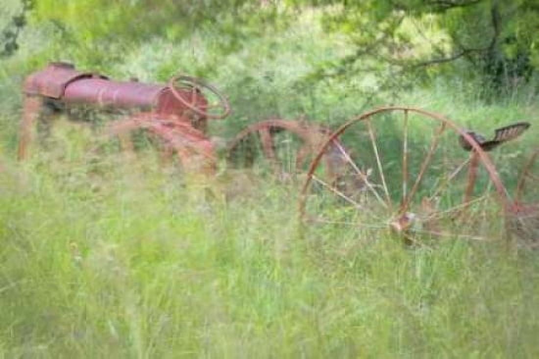Old Tractor II Canvas Art - Kathy Mahan (12 x 18)