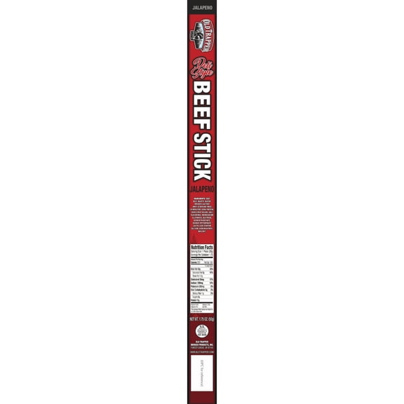 Old Trapper Deli Style Beef Stick Jerky - Single Pack