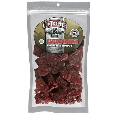 Old Trapper Naturally Smoked Original Old Fashioned Beef Jerky 10oz Resealable Bag