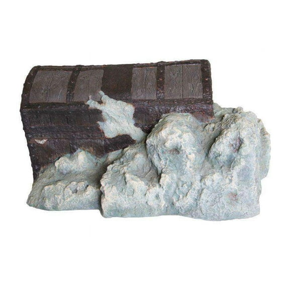 Old Treasure Chest Life Size Statue