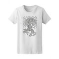 thumbnail image 1 of Old Tree In Glasses Sketch Tee Women's -Image by Shutterstock, 1 of 2