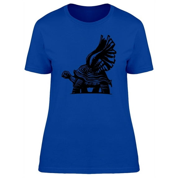 Old Turtle With Wings T-Shirt Women -Image by Shutterstock, Female Small