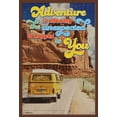 thumbnail image 1 of Old Van - Adventure Is Allowing The Unexpected Wall Poster, 22.375" x 34", Framed, 1 of 2