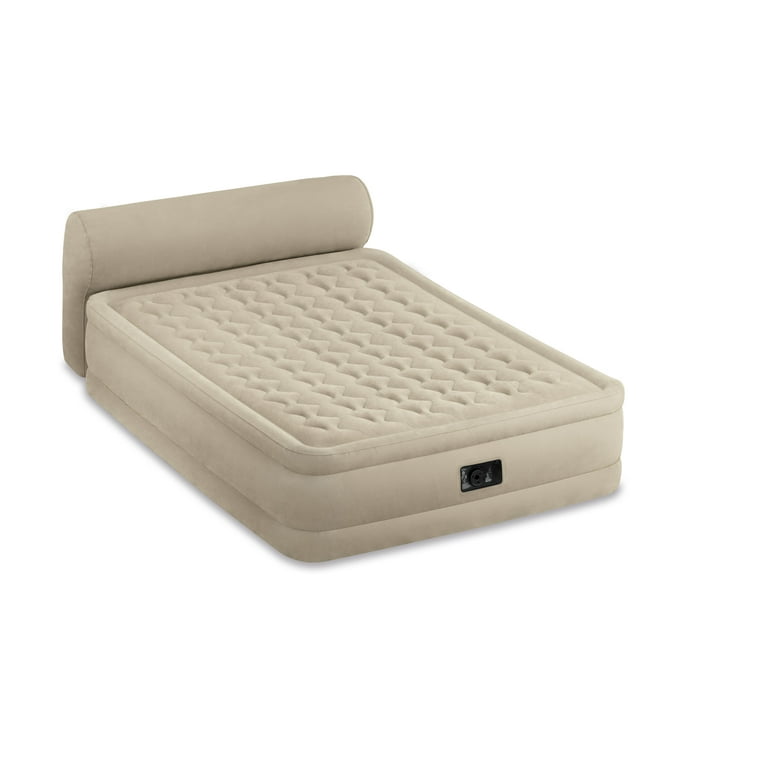 Intex 18 Queen Dura-Beam Headboard Airbed Mattress