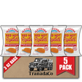 thumbnail image 1 of Old Vienna of St. Louis Red Hot Riplets Hot BBQ Chips 3oz Bags (Pack of 5) by TranadaCo, 1 of 5