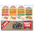 thumbnail image 1 of Old Vienna of St. Louis Ridged Potato Chips 9oz Bags Spicy Variety (4 Pack) by TranadaCo, 1 of 1