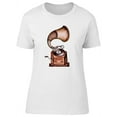 thumbnail image 1 of Old Vintage Gramophone T-Shirt Women -Image by Shutterstock, Female XX-Large, 1 of 4