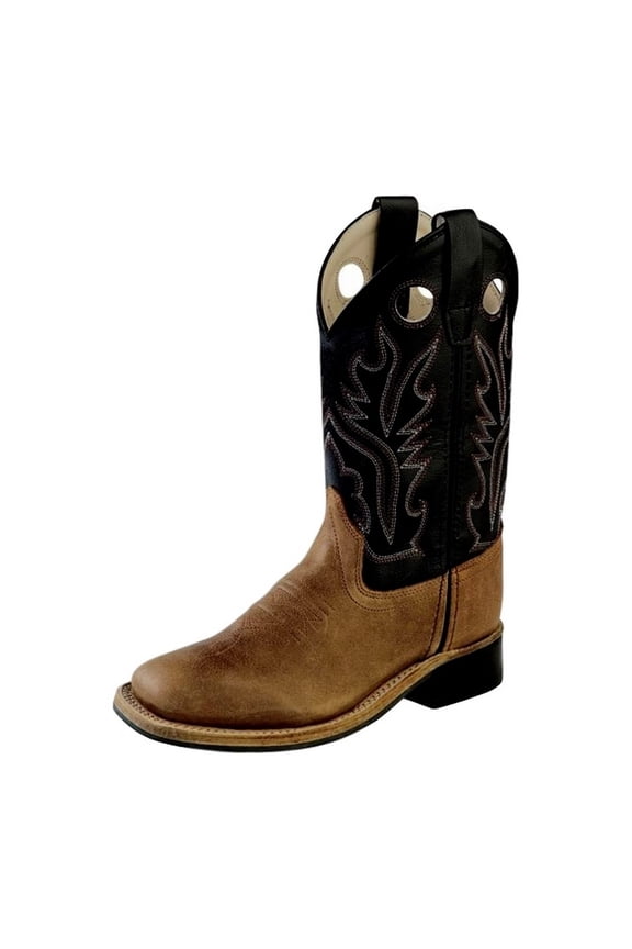 Old West Children's Broad Square Toe Boots