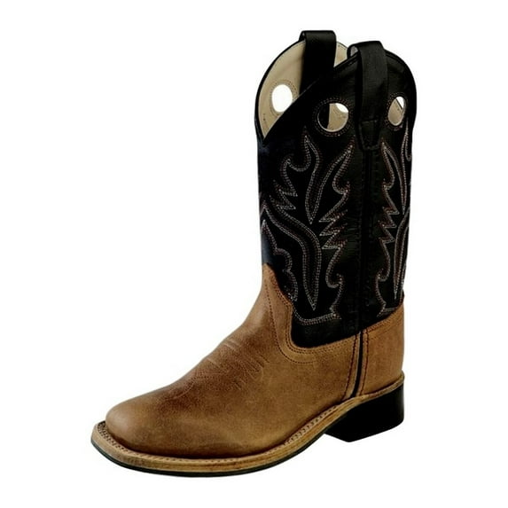 Old West Children's Broad Square Toe Boots