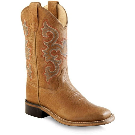 Old West Children's Broad Square Toe Boots