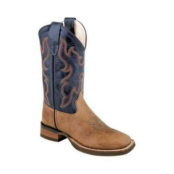 Old West Children's Broad Square Toe Boots