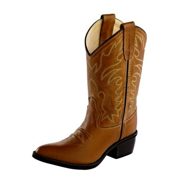 Old West Children's Narrow J Toe Boots