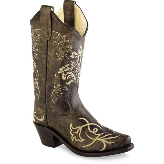 Old West Children's Snip Toe Fashion Boots