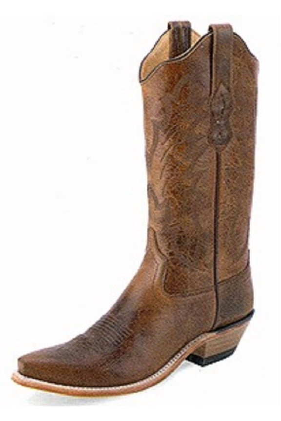 Old West Distressed Brown Snip Toe - Boot Ladies - Lf1667