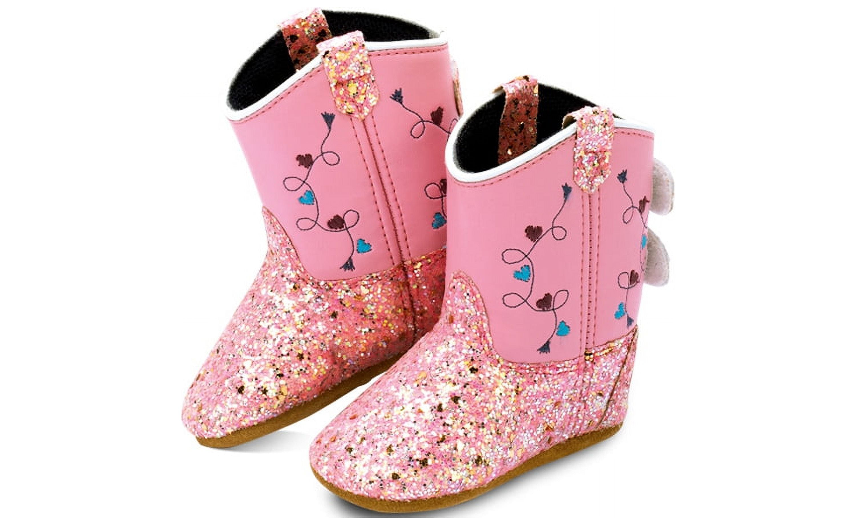 Infant Pink Cowboy Boots main image 1